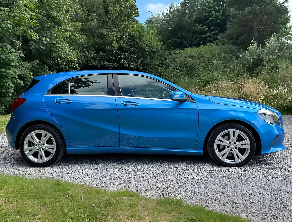 Used 2016 Mercedes-Benz a Class Sport South Seas Blue - Interior and Exterior details 2