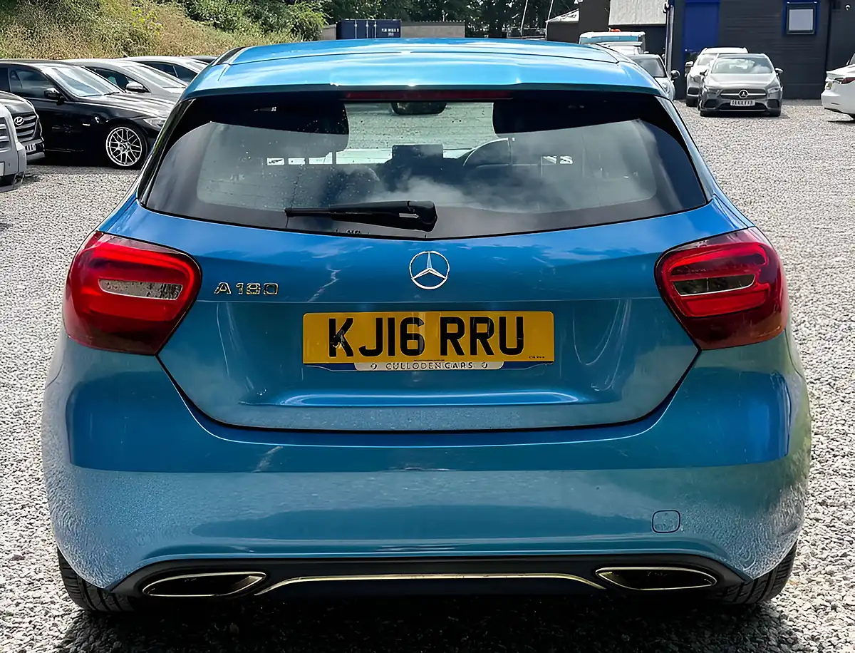 Used 2016 Mercedes-Benz a Class Sport South Seas Blue - Interior and Exterior details 4