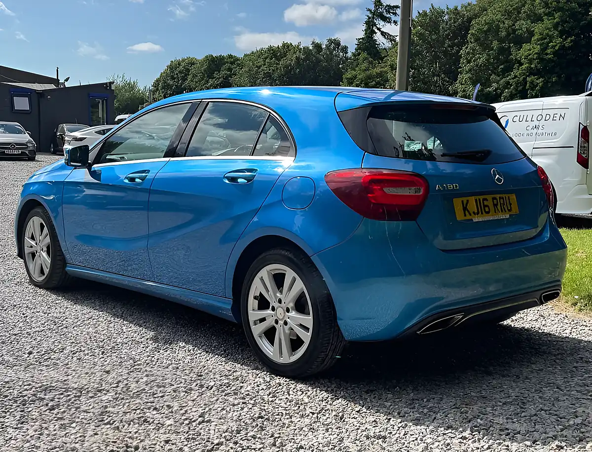 Used 2016 Mercedes-Benz a Class Sport South Seas Blue - Interior and Exterior details 5