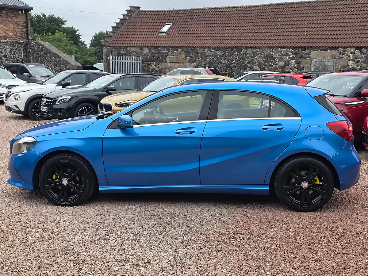 Used 2016 Mercedes-Benz a Class Sport South Seas Blue Metallic - Interior and Exterior details 14