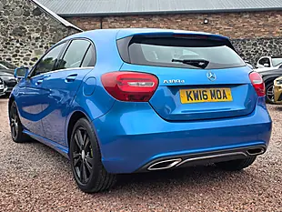 Used 2016 Mercedes-Benz a Class Sport South Seas Blue Metallic - Interior and Exterior details 15