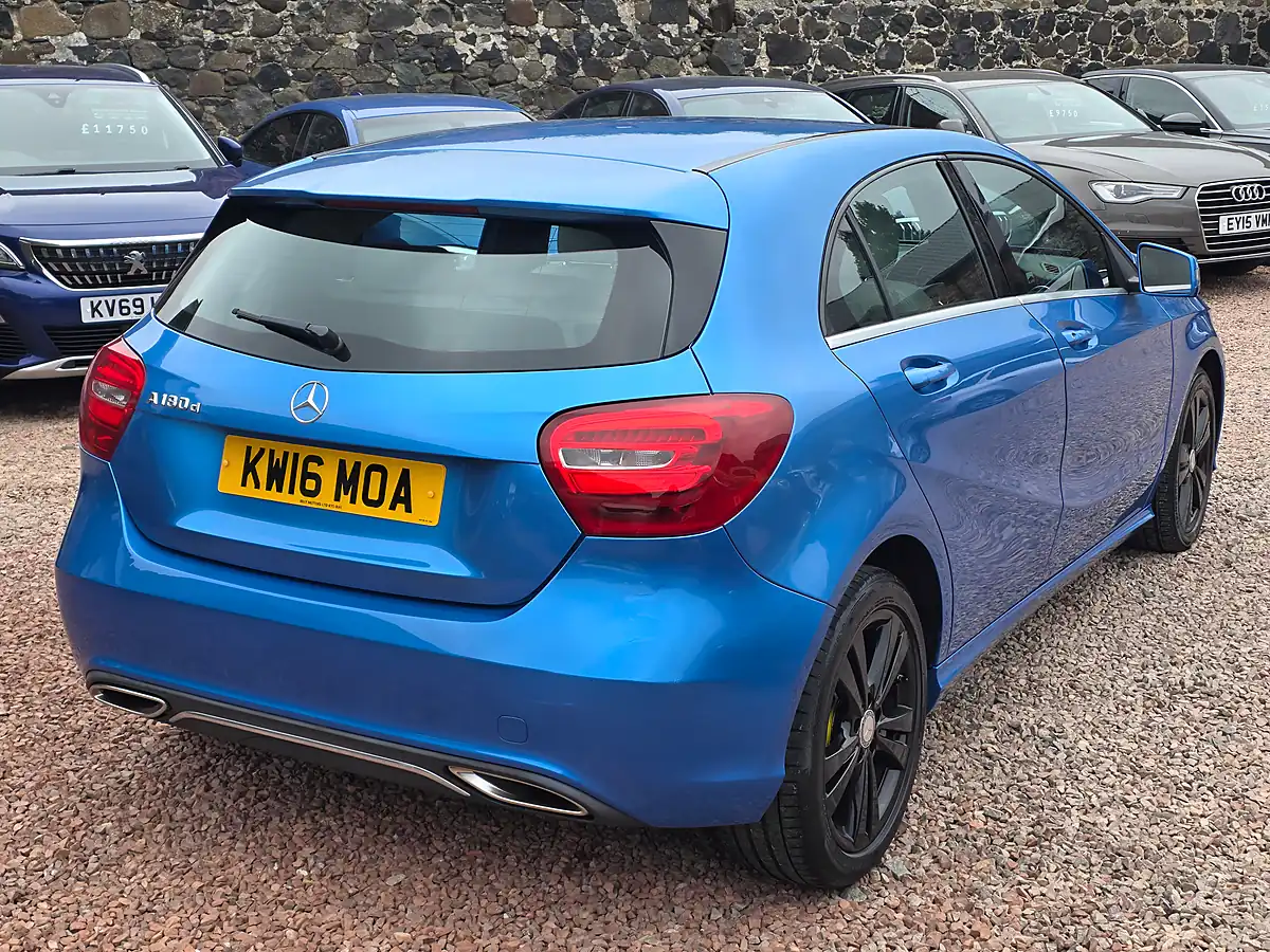Used 2016 Mercedes-Benz a Class Sport South Seas Blue Metallic - Interior and Exterior details 18