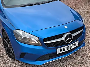Used 2016 Mercedes-Benz a Class Sport South Seas Blue Metallic - Interior and Exterior details 2
