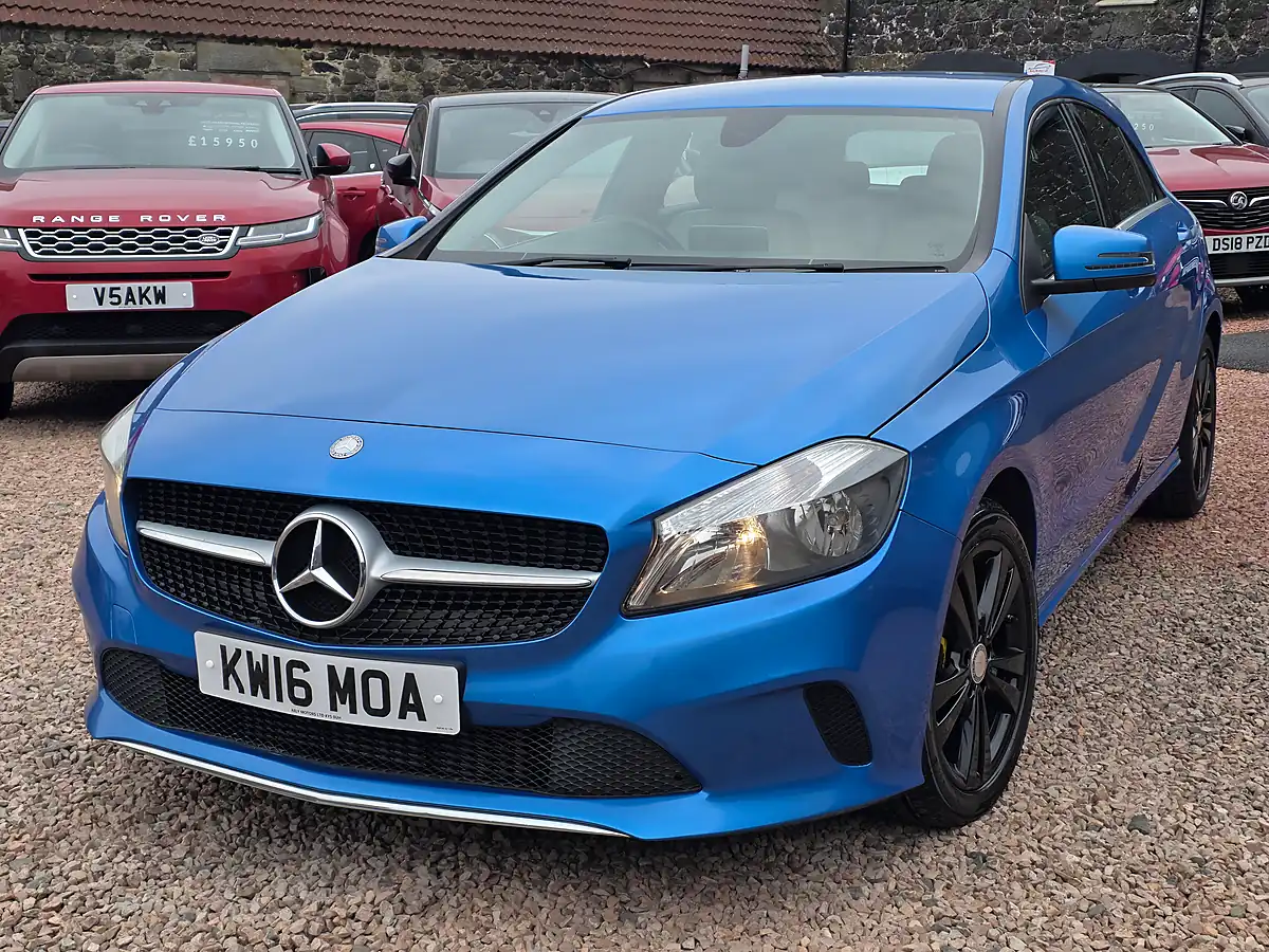 Used 2016 Mercedes-Benz a Class Sport South Seas Blue Metallic - Interior and Exterior details 5