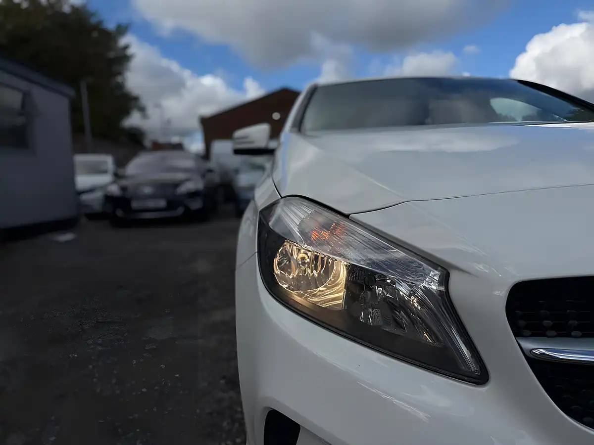 Used 2016 Mercedes-Benz a Class Sport White - Interior and Exterior details 17