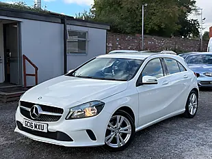 Used 2016 Mercedes-Benz a Class Sport White - Interior and Exterior details 3