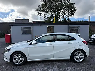 Used 2016 Mercedes-Benz a Class Sport White - Interior and Exterior details 4