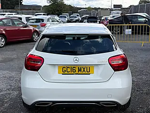 Used 2016 Mercedes-Benz a Class Sport White - Interior and Exterior details 6
