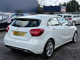Used 2016 Mercedes-Benz a Class Sport White - Interior and Exterior details 8