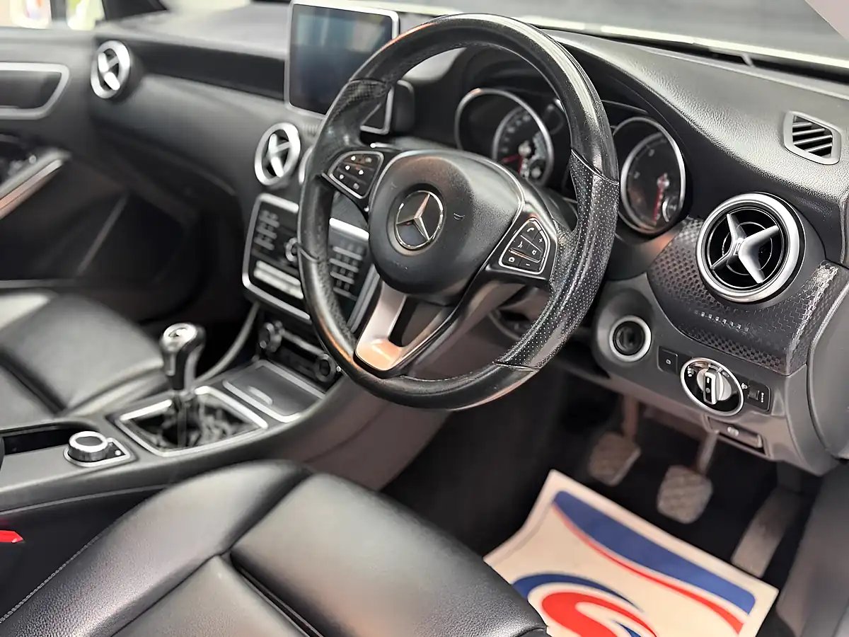 Used 2016 Mercedes-Benz a Class Sport White - Interior and Exterior details 11
