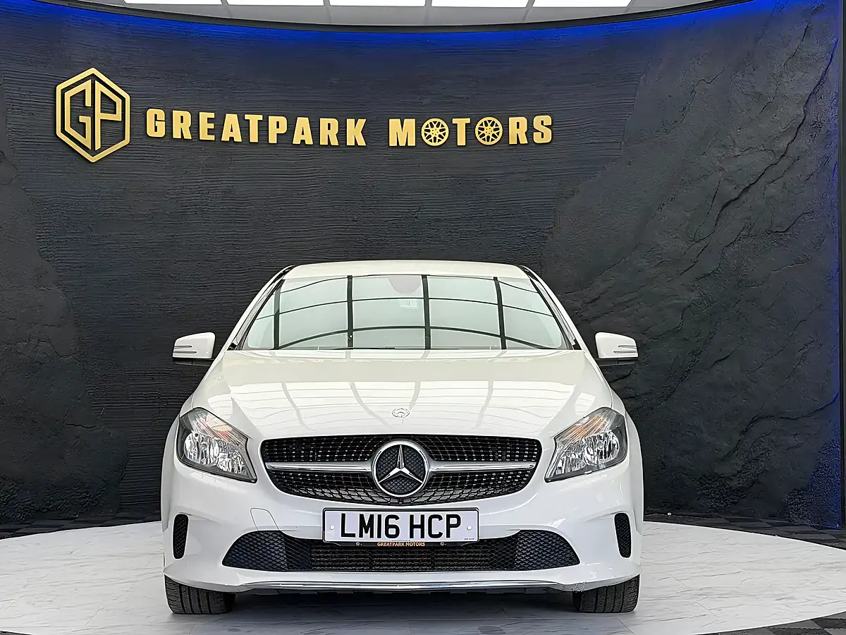 Used 2016 Mercedes-Benz a Class Sport White - Interior and Exterior details 2