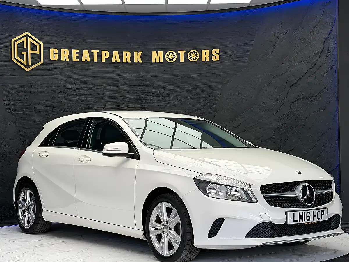 Used 2016 Mercedes-Benz a Class Sport White - Interior and Exterior details 3