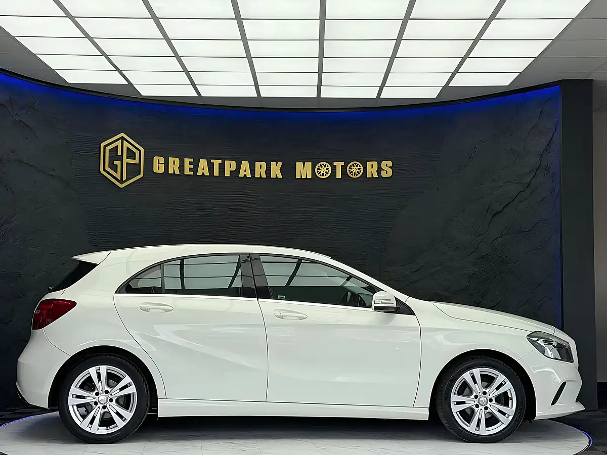 Used 2016 Mercedes-Benz a Class Sport White - Interior and Exterior details 4