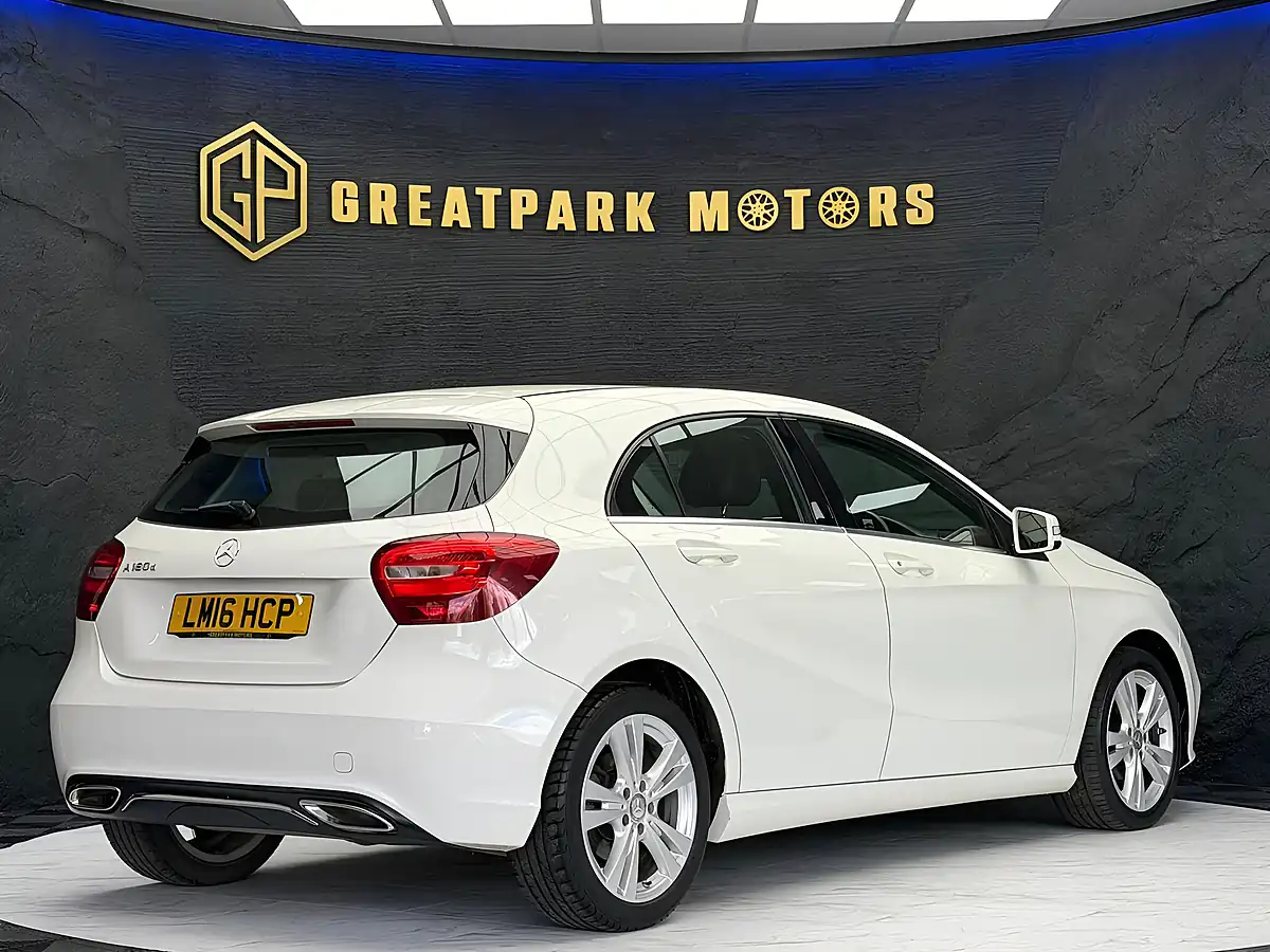 Used 2016 Mercedes-Benz a Class Sport White - Interior and Exterior details 5