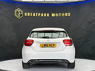 Used 2016 Mercedes-Benz a Class Sport White - Interior and Exterior details 6