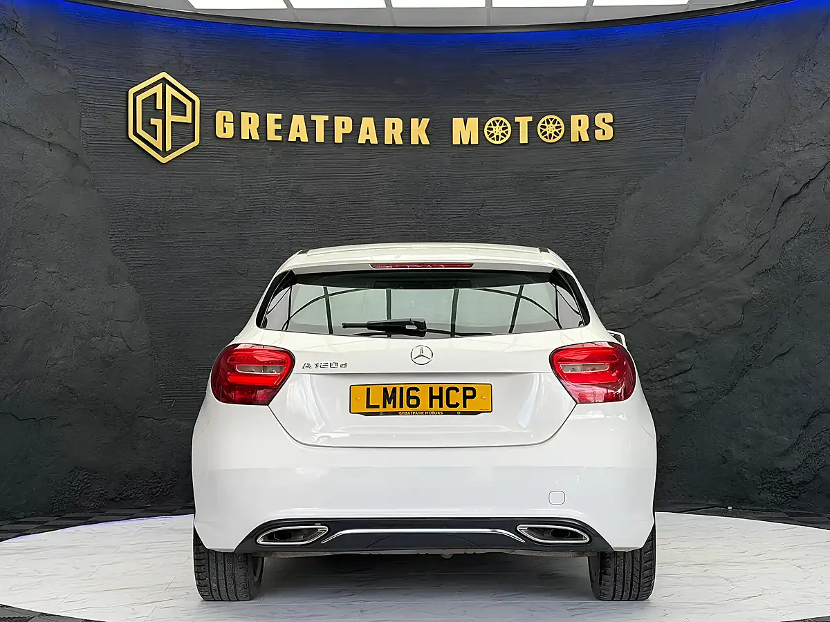 Used 2016 Mercedes-Benz a Class Sport White - Interior and Exterior details 6