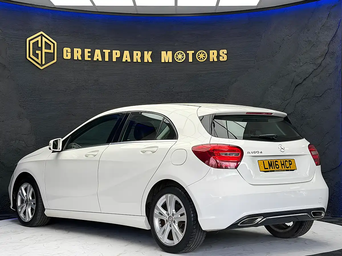 Used 2016 Mercedes-Benz a Class Sport White - Interior and Exterior details 7