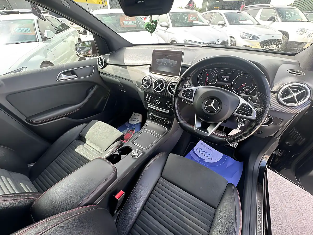 Used 2016 Mercedes-Benz B Class AMG Line (premium) Black - Interior and Exterior details 15