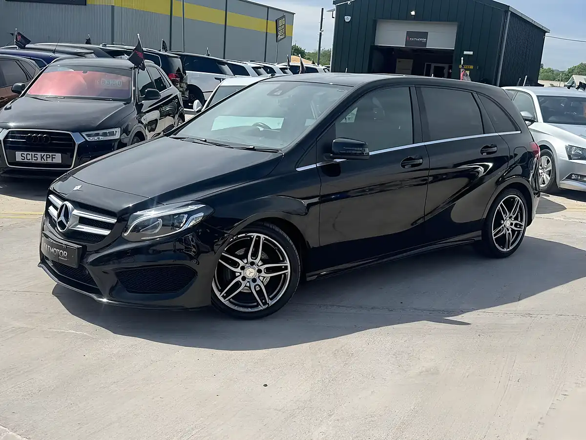Used 2016 Mercedes-Benz B Class AMG Line (premium) Black - Interior and Exterior details 4
