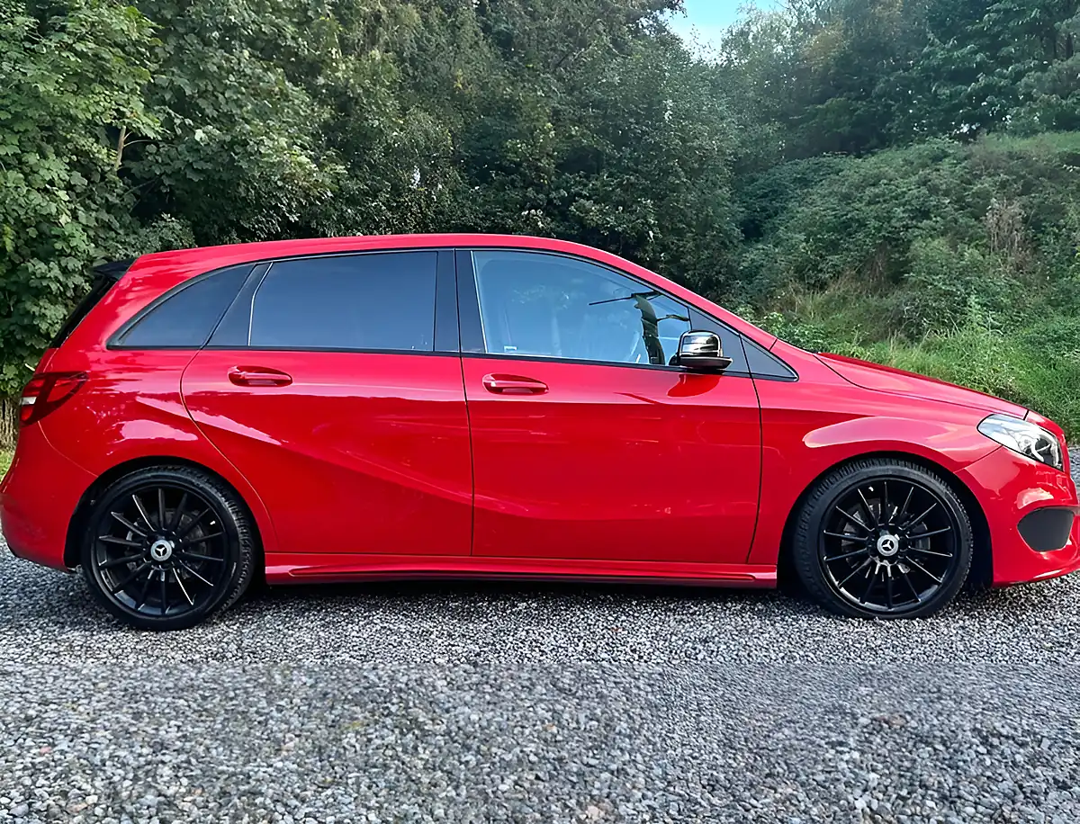 Used 2016 Mercedes-Benz B Class AMG Line Premium+ Jupiter Red - Interior and Exterior details 2