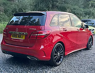 Used 2016 Mercedes-Benz B Class AMG Line Premium+ Jupiter Red - Interior and Exterior details 3