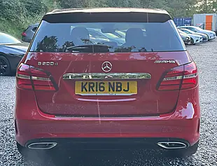 Used 2016 Mercedes-Benz B Class AMG Line Premium+ Jupiter Red - Interior and Exterior details 4