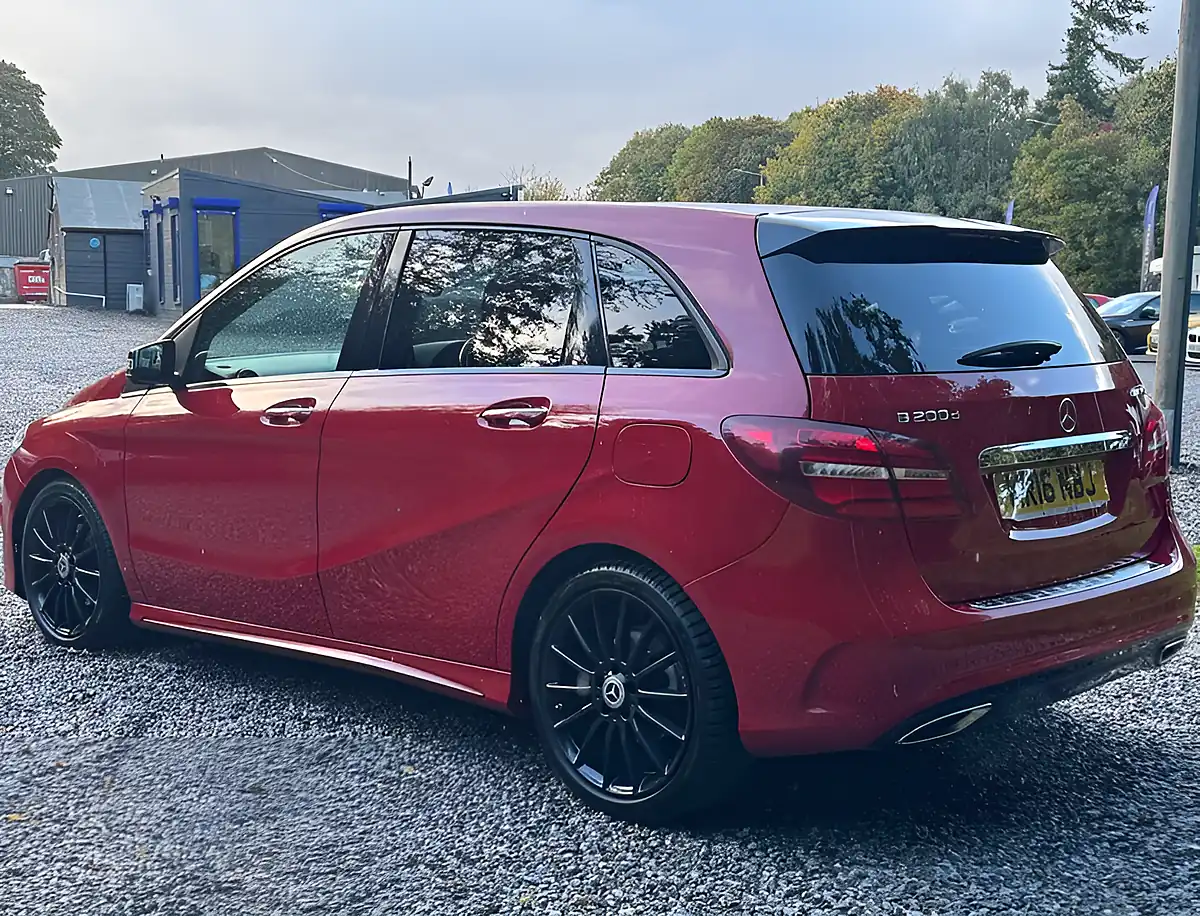 Used 2016 Mercedes-Benz B Class AMG Line Premium+ Jupiter Red - Interior and Exterior details 5