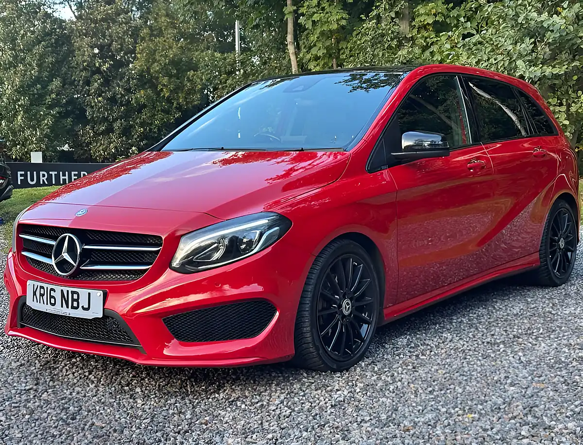 Used 2016 Mercedes-Benz B Class AMG Line Premium+ Jupiter Red - Interior and Exterior details 7