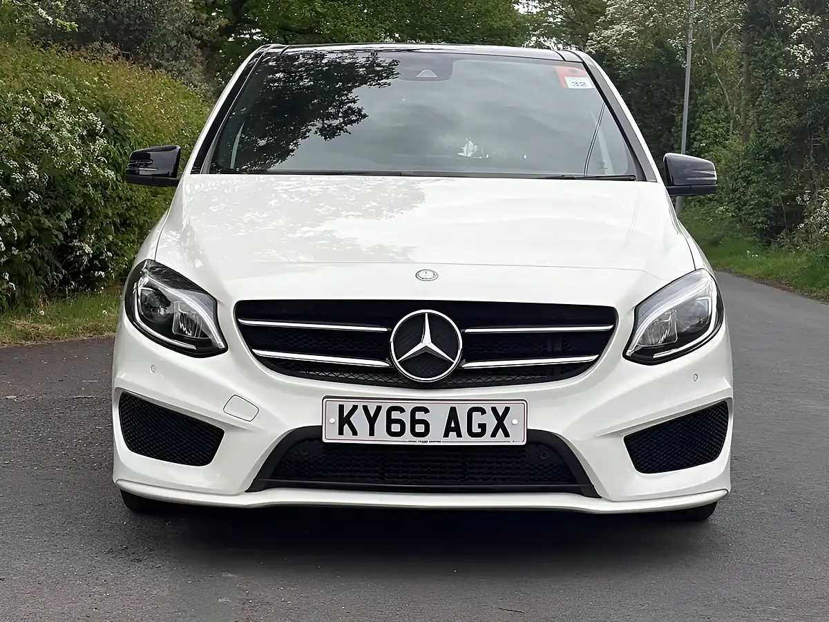 Used 2016 Mercedes-Benz B-Class AMG Line (premium Plus) White - Interior and Exterior details 2