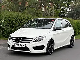 Used 2016 Mercedes-Benz B-Class AMG Line (premium Plus) White - Interior and Exterior details 3