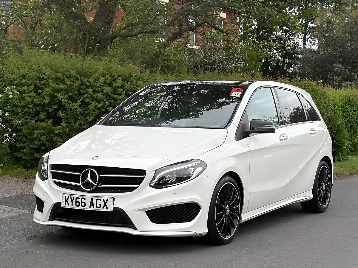 Used 2016 Mercedes-Benz B-Class AMG Line (premium Plus) White - Interior and Exterior details 3