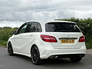 Used 2016 Mercedes-Benz B-Class AMG Line (premium Plus) White - Interior and Exterior details 6