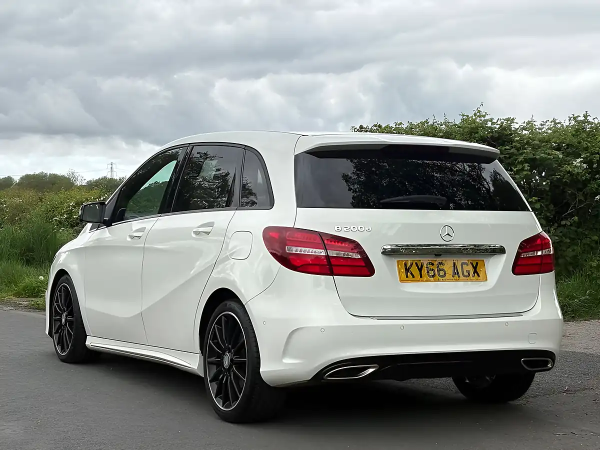 Used 2016 Mercedes-Benz B-Class AMG Line (premium Plus) White - Interior and Exterior details 6