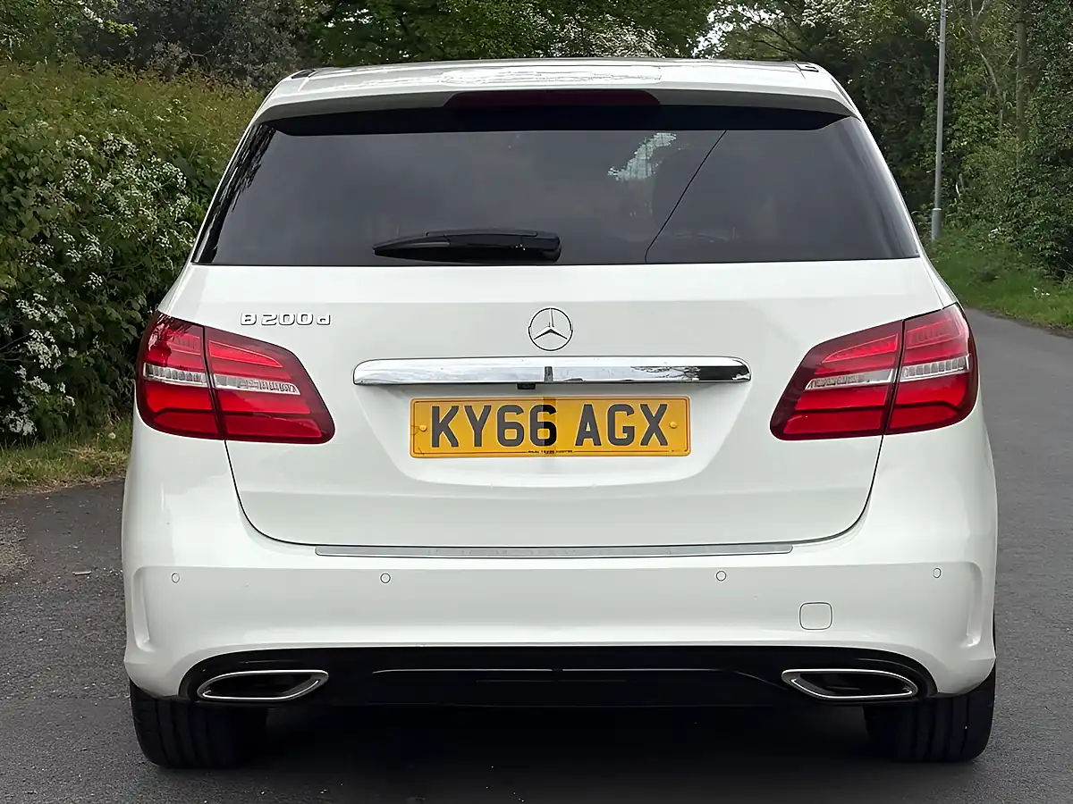 Used 2016 Mercedes-Benz B-Class AMG Line (premium Plus) White - Interior and Exterior details 7