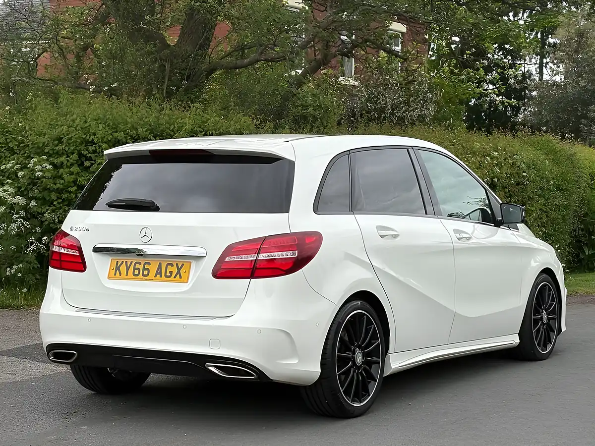 Used 2016 Mercedes-Benz B-Class AMG Line (premium Plus) White - Interior and Exterior details 8