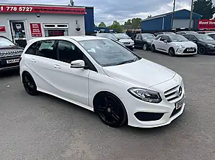 Used 2016 Mercedes-Benz B Class AMG Line White - Interior and Exterior details 10