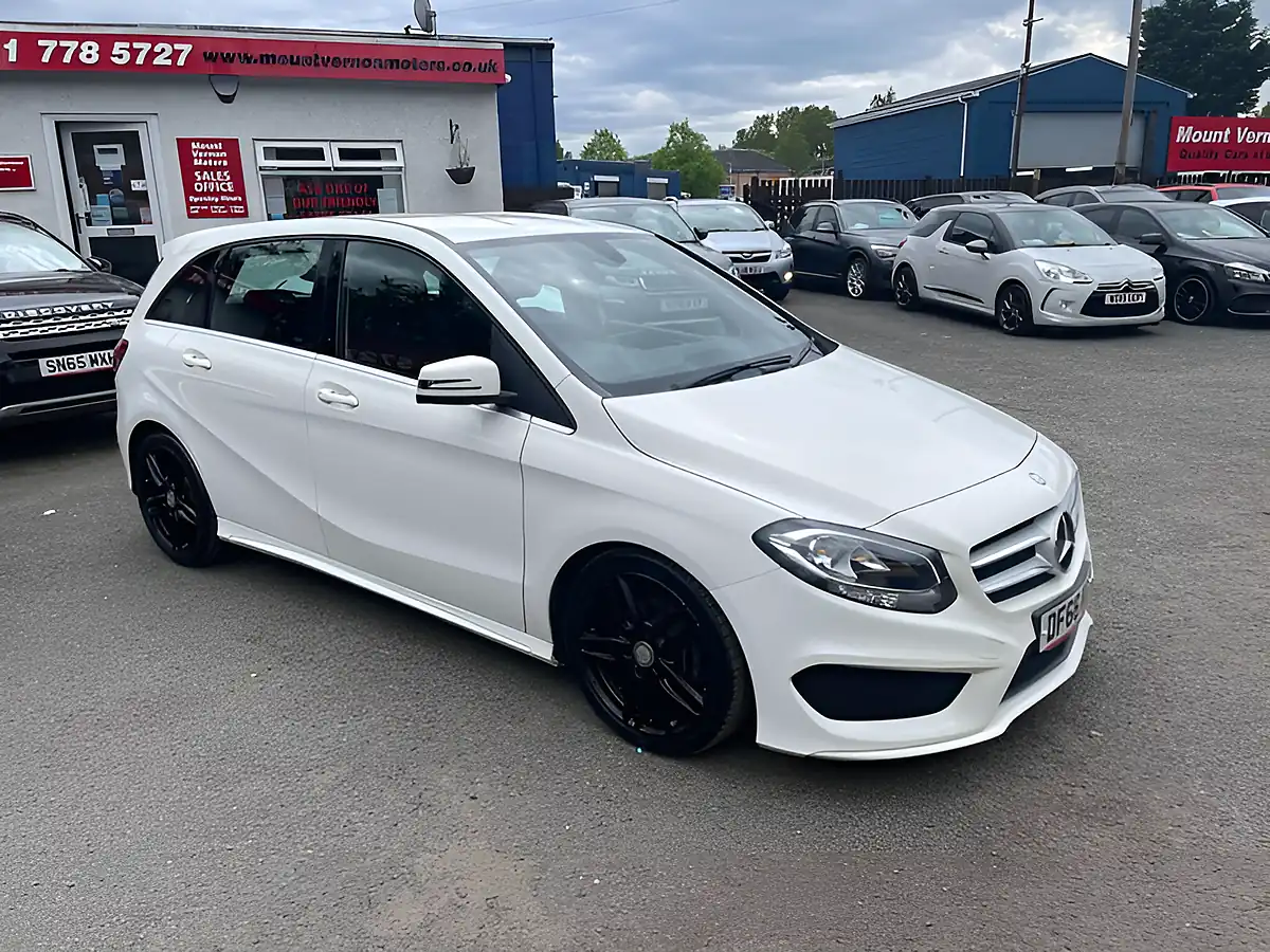 Used 2016 Mercedes-Benz B Class AMG Line White - Interior and Exterior details 10