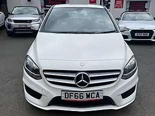 Used 2016 Mercedes-Benz B Class AMG Line White - Interior and Exterior details 11