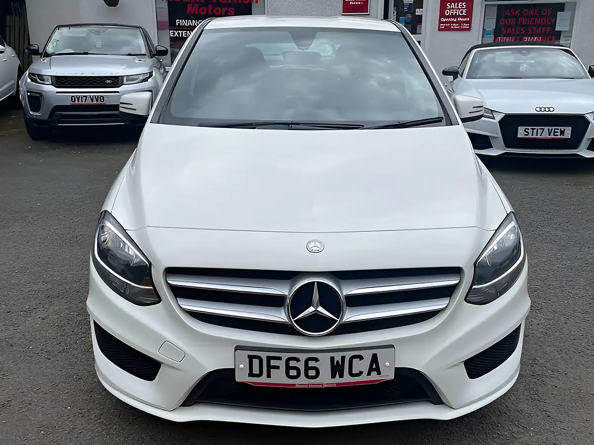 Used 2016 Mercedes-Benz B Class AMG Line White - Interior and Exterior details 11