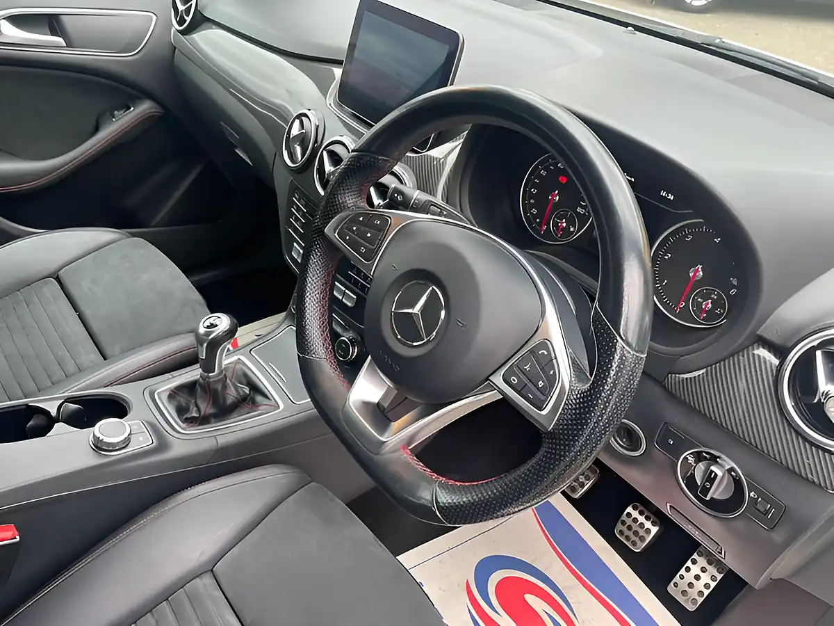 Used 2016 Mercedes-Benz B Class AMG Line White - Interior and Exterior details 12
