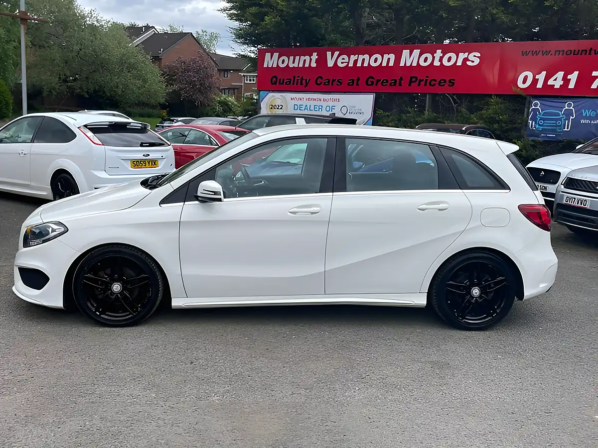Used 2016 Mercedes-Benz B Class AMG Line White - Interior and Exterior details 5