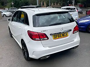 Used 2016 Mercedes-Benz B Class AMG Line White - Interior and Exterior details 6