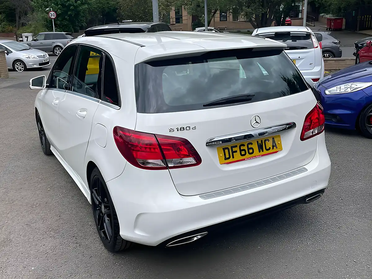 Used 2016 Mercedes-Benz B Class AMG Line White - Interior and Exterior details 6
