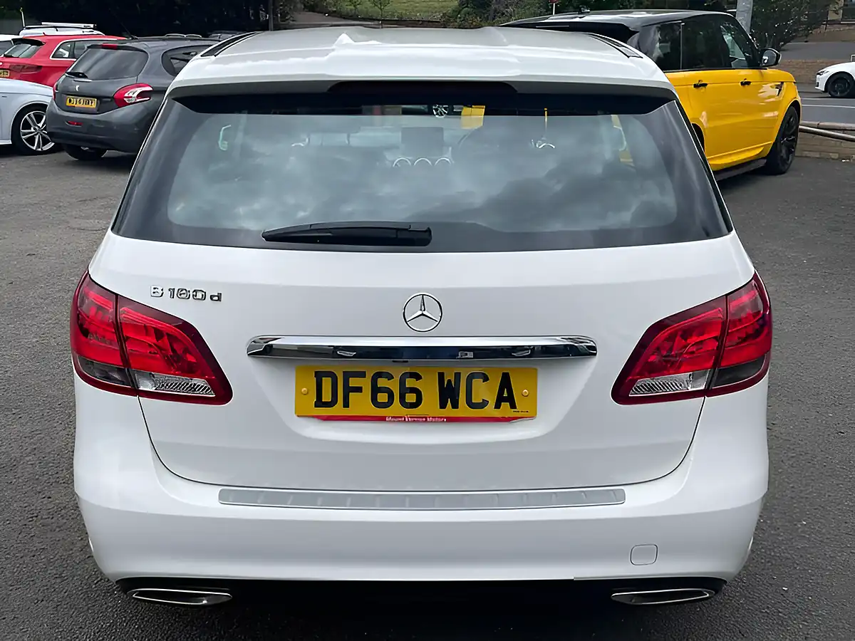 Used 2016 Mercedes-Benz B Class AMG Line White - Interior and Exterior details 7