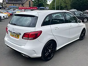 Used 2016 Mercedes-Benz B Class AMG Line White - Interior and Exterior details 8