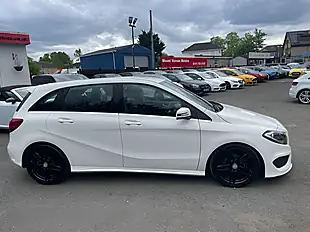 Used 2016 Mercedes-Benz B Class AMG Line White - Interior and Exterior details 9