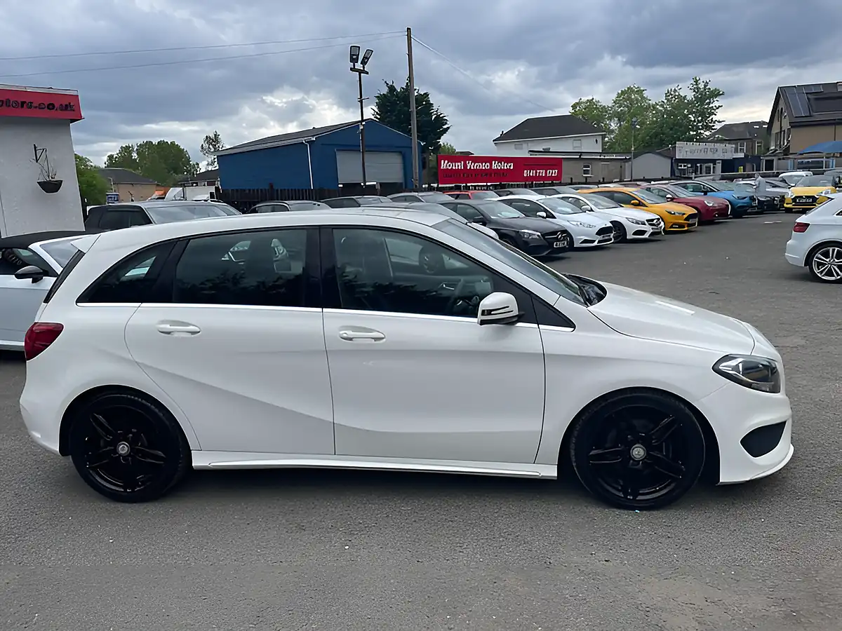 Used 2016 Mercedes-Benz B Class AMG Line White - Interior and Exterior details 9