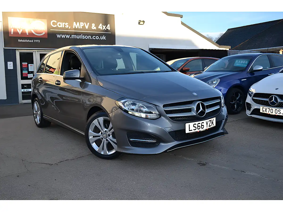 Used 2016 Mercedes-Benz B Class Sport Grey - Front View