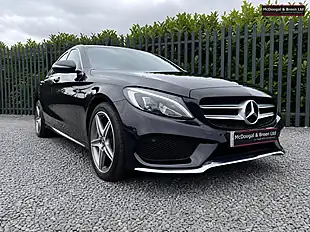 Used 2016 Mercedes-Benz C Class AMG Line Black - Interior and Exterior details 10