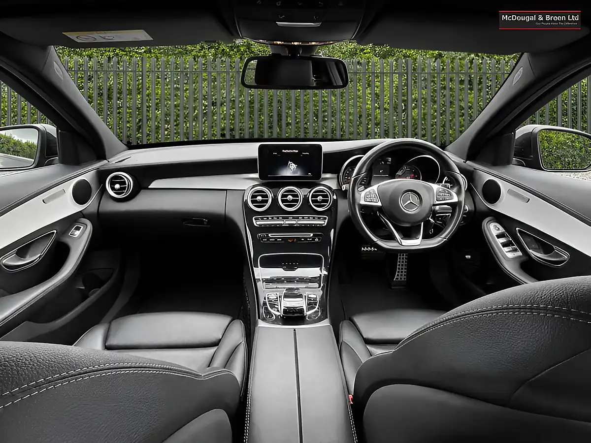 Used 2016 Mercedes-Benz C Class AMG Line Black - Interior and Exterior details 11